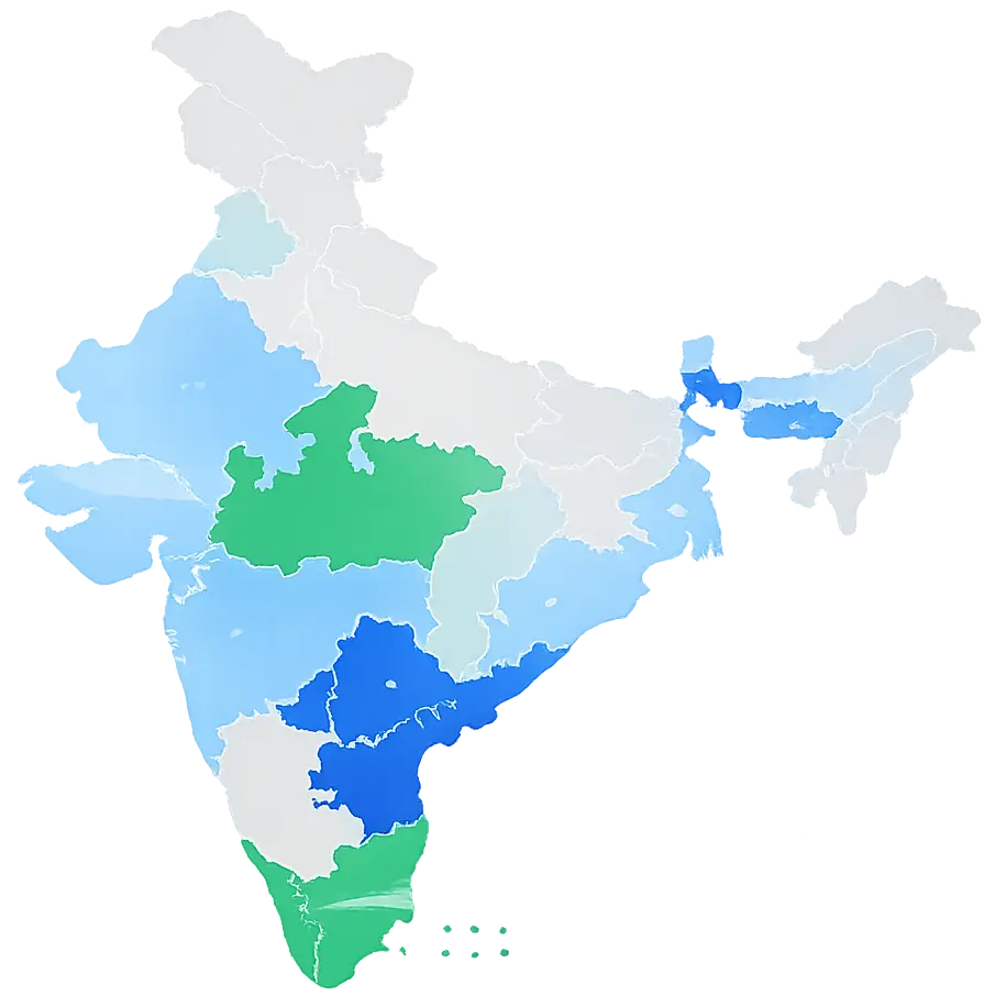 India Focus Map